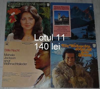 Vinil Colinde romanesti si straine,Crăciun,Christmas,loturi de câte 4