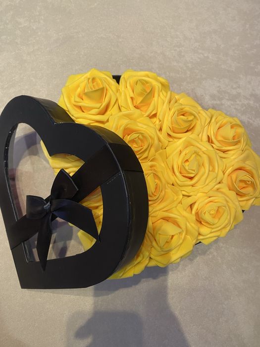 Кутии с вечни рози. Подарък за рожден ден, 8-ми март, юбилей, бал!