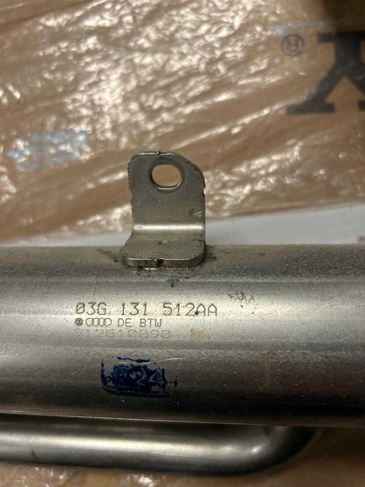 03G131512AA VW Охладител, ЕГР система