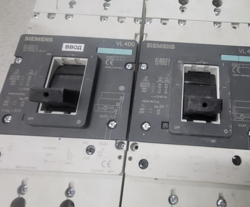 АВВ автомат 400А