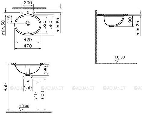 Продам две новые раковины Vitra