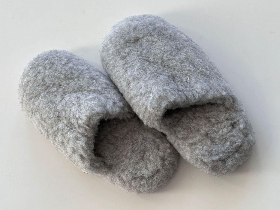 Нови страхотни пантофи от естествена вълна