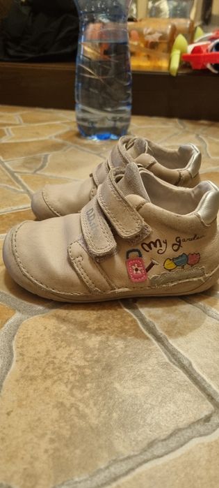 Детски кожени обувки DD Step
