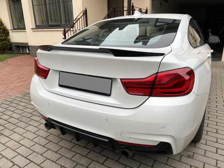 Eleron Spoiler Portbagaj Lip M Style BMW Seria 4 F36 - Negru Lucios