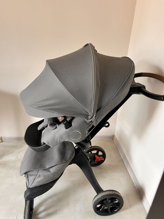 Stokke Xplory X + бебешки кош