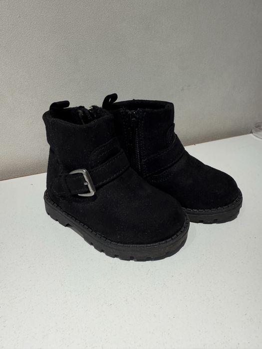 Сапоги замшевые детские h&m