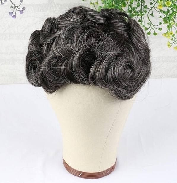 Мужские парики. Мужская накладка на макушку