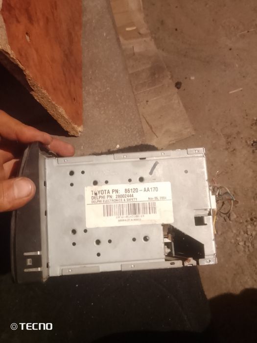 Toyota магнитафон