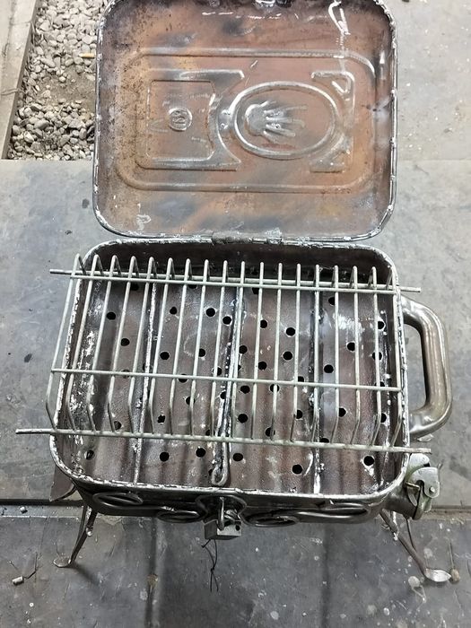 Мангал шашлык жарить