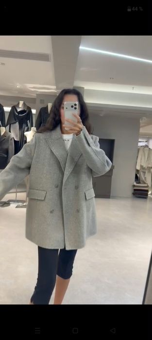 Пальто новое 100% шерсть