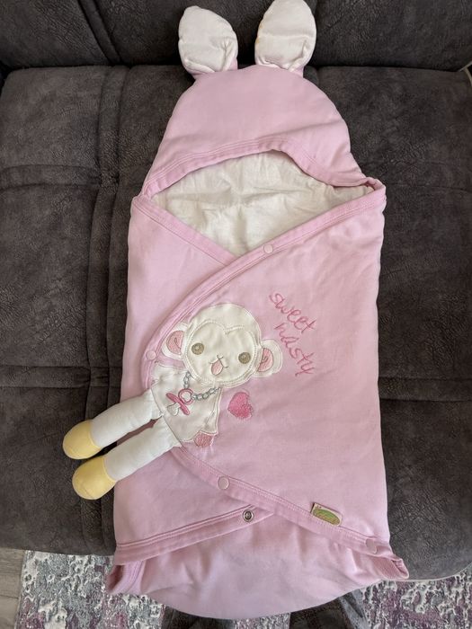 Конверт-одеяло для девочки