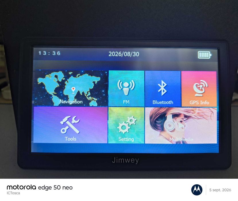 GPS 7 inch Jimwey