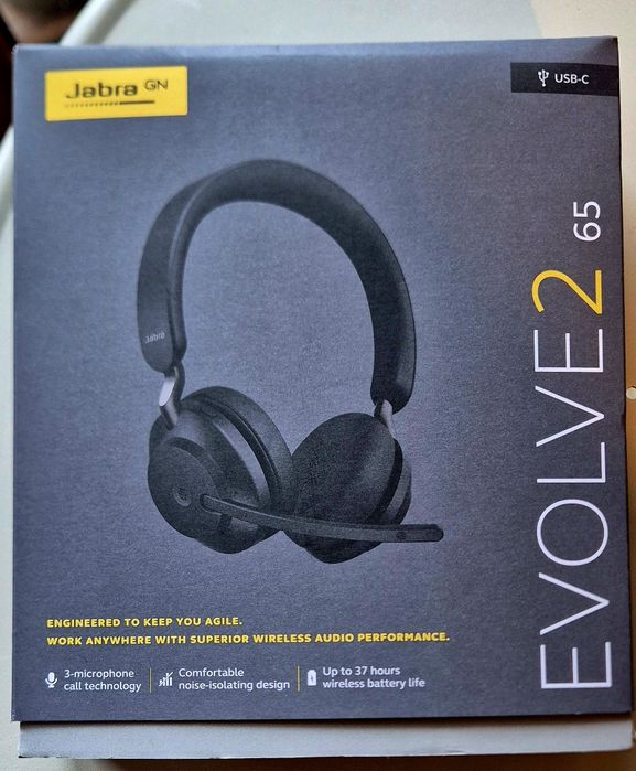 Casti wireless Jabra Evolve2 65 MS Stereo