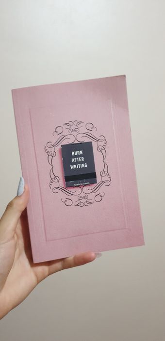 Burn after writing