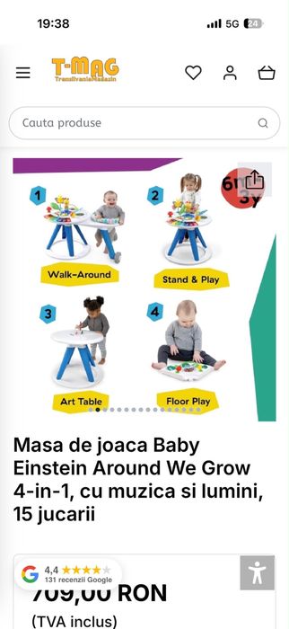 Masuta de joaca