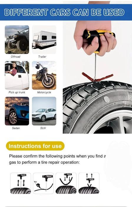 Kit pană auto/moto