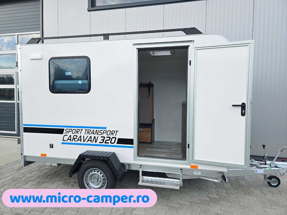 Mini-rulota - Camper 3.20 x 1.80m - TOMPLAN TFS 360