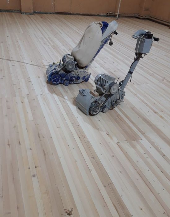 Шлифовка пол- паркет