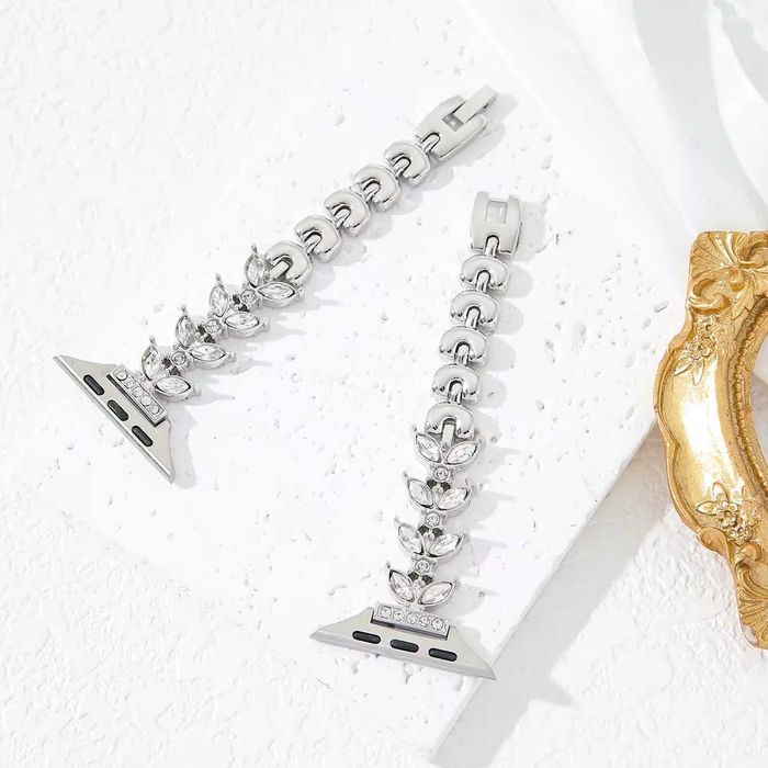 Верижка от неръждаема стомана за Samsung/Huawei/Garmin/Amazfit и други