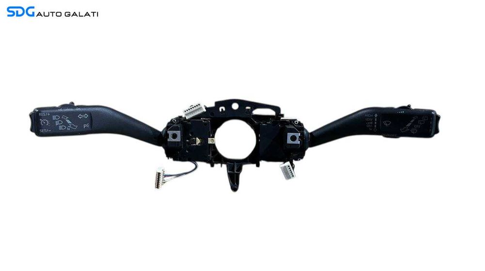 Ansamblu Maneta Manete Semnalizare Tempomat Pilot Automat Stergatoare Skoda Superb 2 2008 - 2015 Cod 5K0953507BA [L6072]