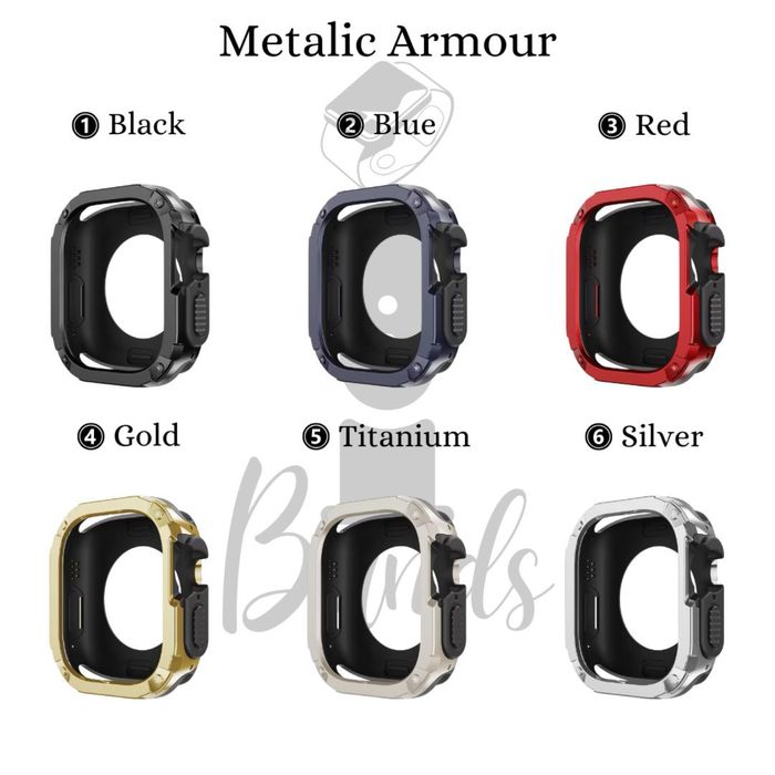 Калъф с металически корпус за Apple Watch ULTRA/SE/11/10/9/8/7