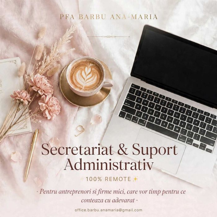 Servicii Secretariat și Management Administrativ Remote