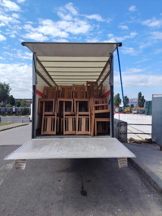 Transport dubă cu lift transport marfă mutari mobila bagaje transport obiecte grele mutari relocări sedii de firma transport Ikeai