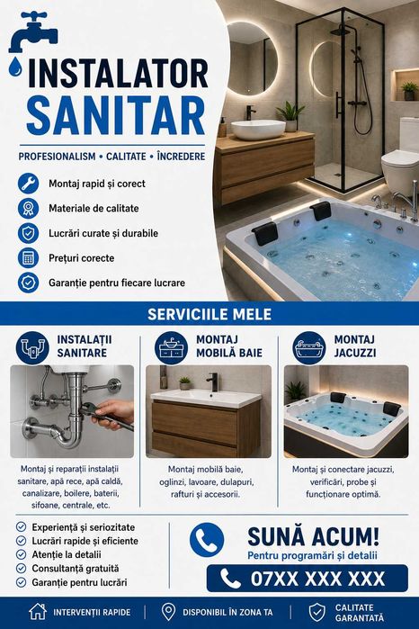 instalator sanitar