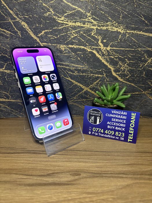 Iphone 14 Pro 128Gb / Garantie 2 ani Centrul de Telefoane / Rate
