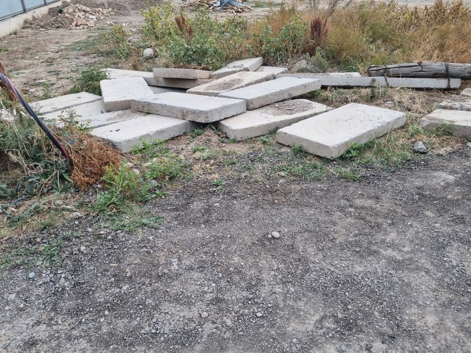 Плиты бетонные 150/74/14 бу