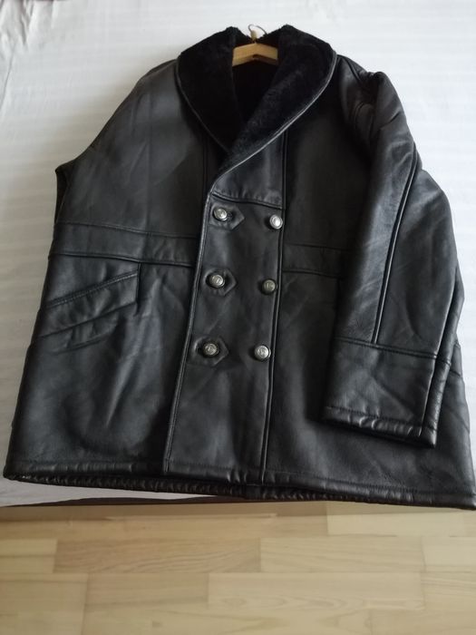 Мъжко кожено палто