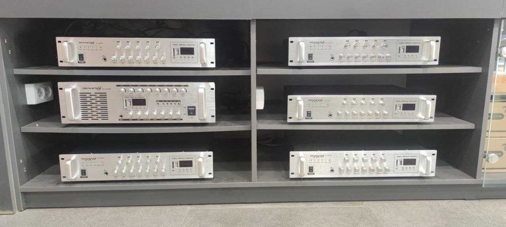 Усилитель для колонок опвещения 120v