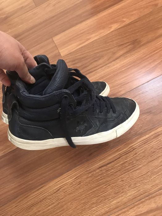 Ghete baieti marca CONVERSE din piele