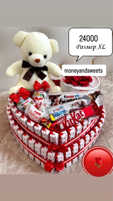 Сладкий бокс на 8март