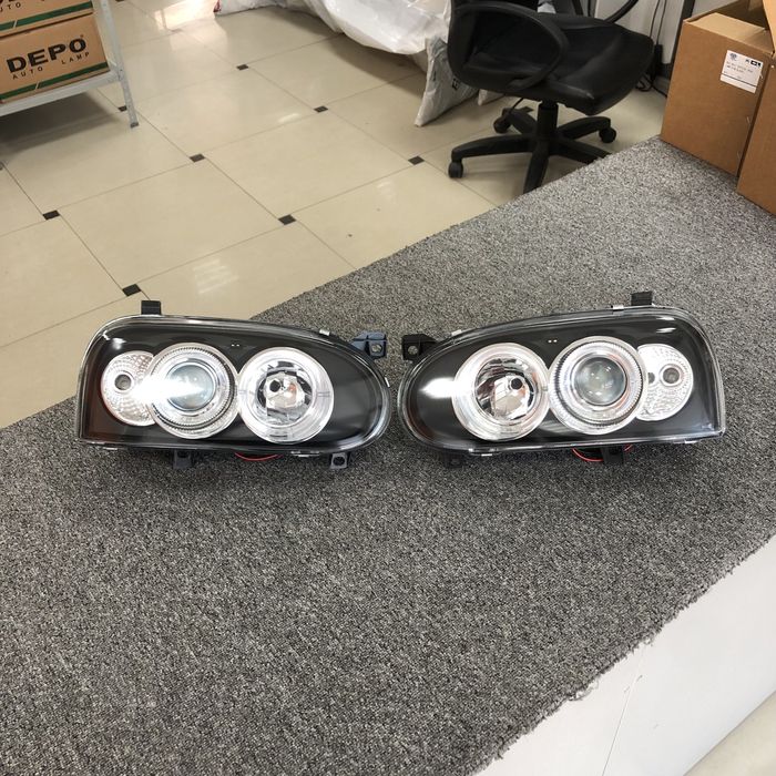 Фары с линзами Гольф 3, Вента