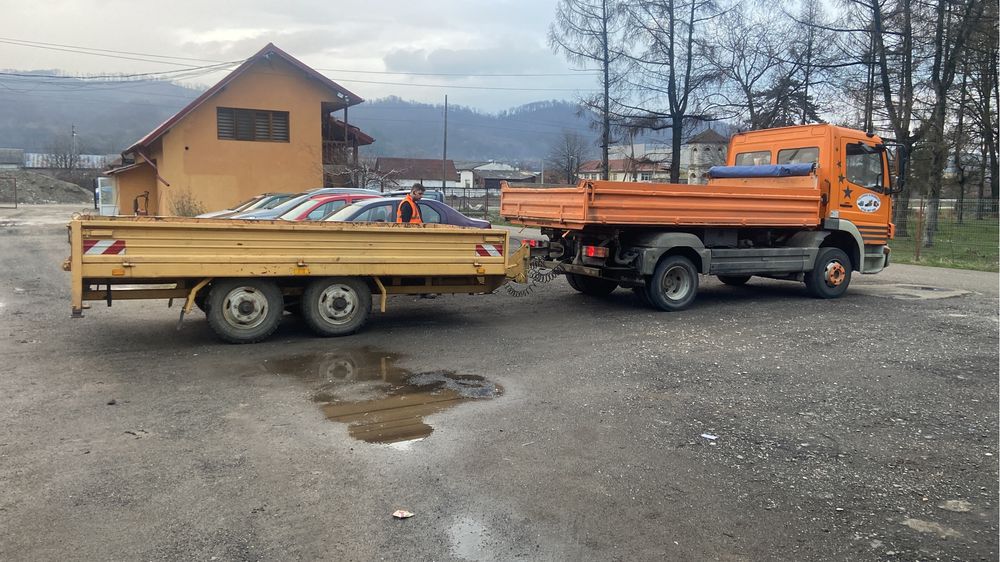 Inchiriere buldoexcavator / miniexcavator / transport basculabil