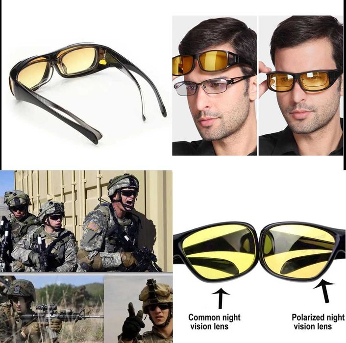 Ochelari de condus noaptea, sport, Polarizati, UV 400 Unisex!