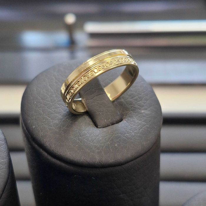 [B31473.1 /Ag28 Doi Baieti ) Verigheta Aur 14K - 5.02 grame / 2008 lei