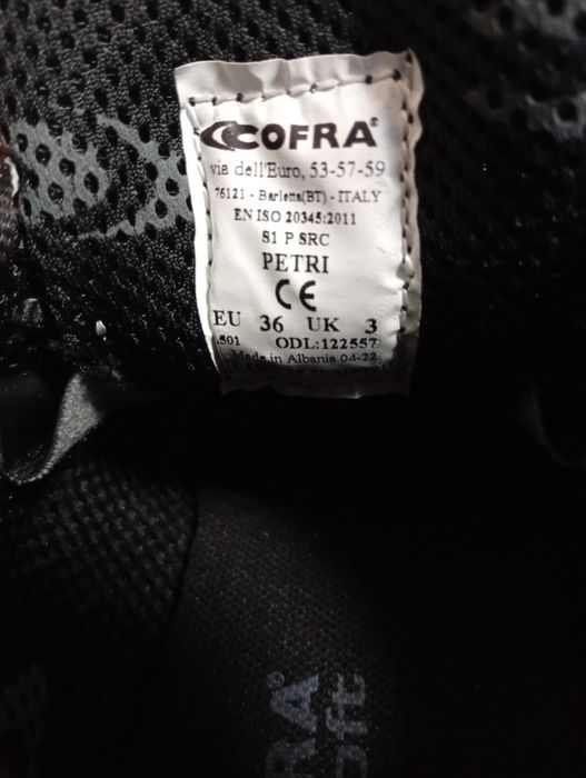 ADR обувки  cofra