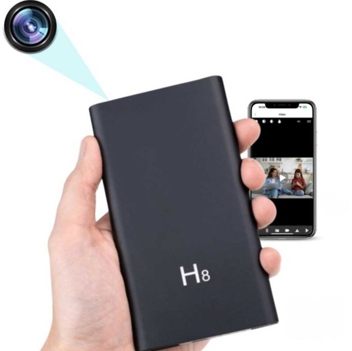 Външна батерия с камера iUni H8 – Full HD, Wi-Fi, 5000mAh