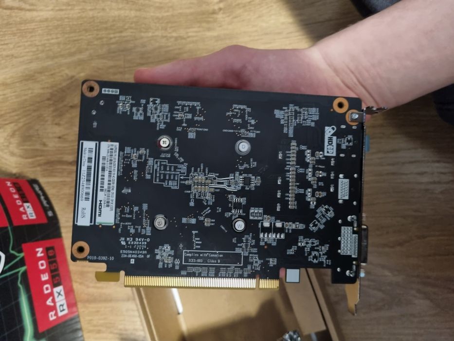 Placă video rx 550 sapphire pulse