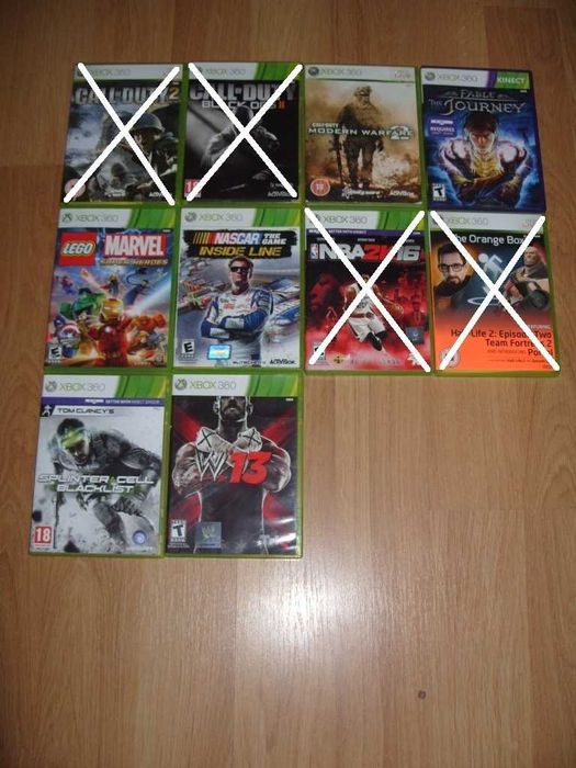 Игри за Xbox 360 Част 4 - 25лв за брой
