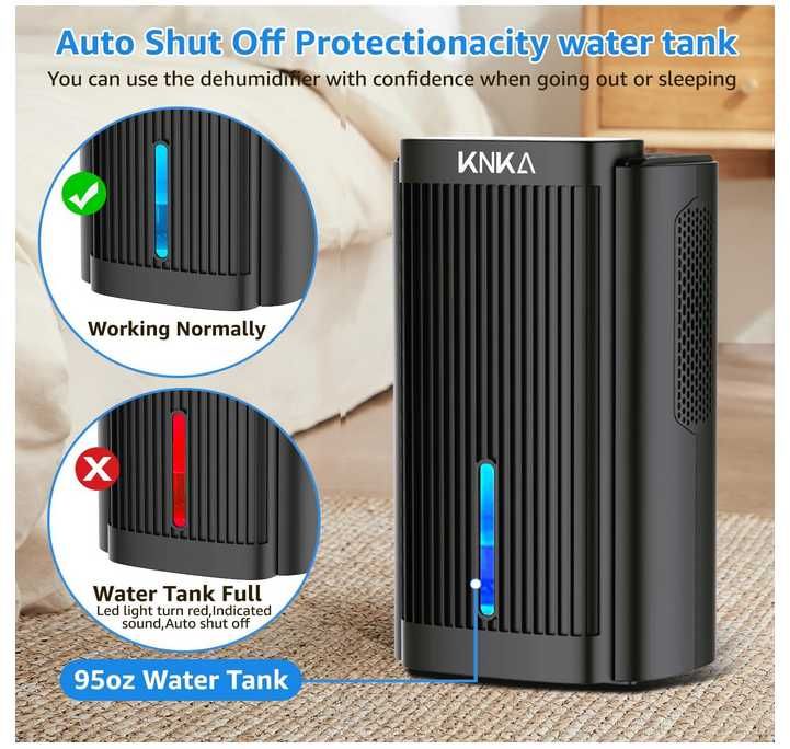 Dezumidificator KNKA CS06 Negru