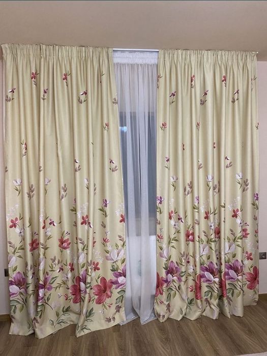 Draperii h 2,62, latime 3 m