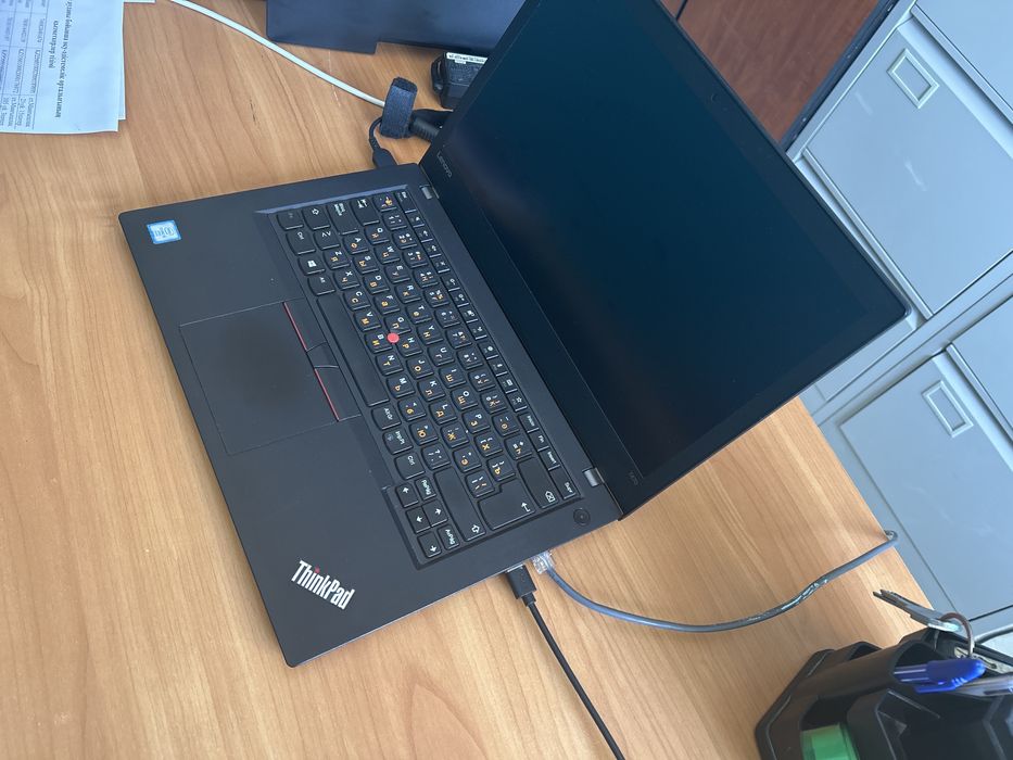 ноутьук марки Lenovo ThinkPad T470