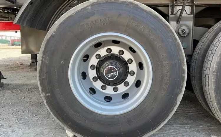 Самосвальный полуприцеп марки LUCHI SHANDONG 60 тонн Усилиный вариант