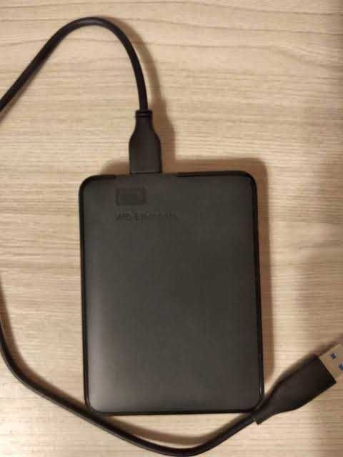 WD Elements 1TB external 2.5 inch HDD, USB 3.0
