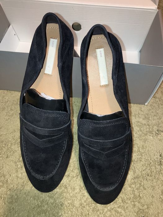 Vand pantofi piele intoarsa H&M marime 35 dama