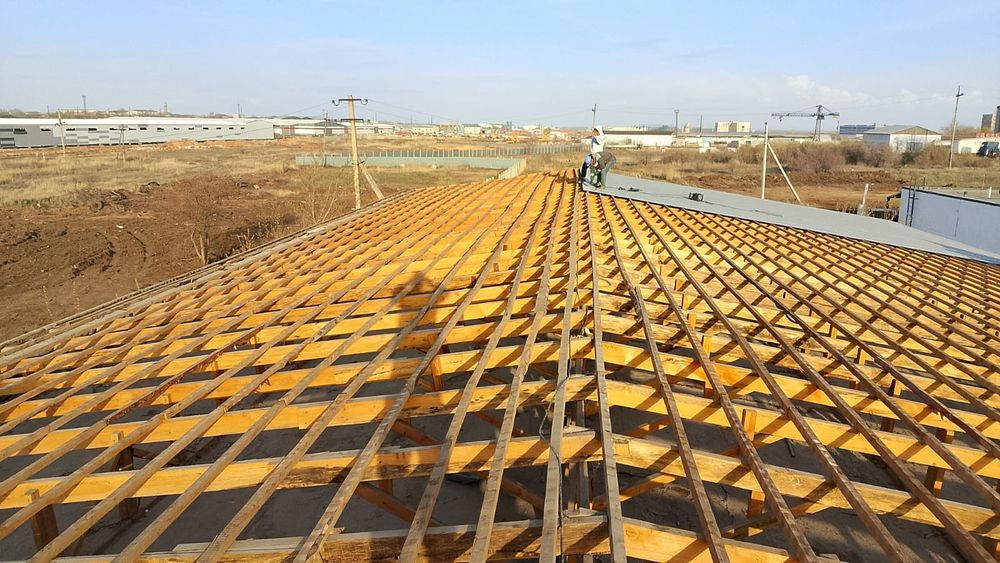 Профлист,полная кровля.