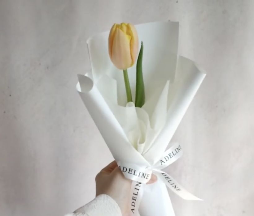 Корпоративные букеты, тюльпаны